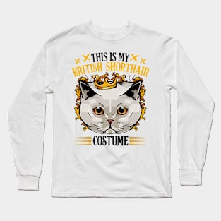 British Shorthair Cat Long Sleeve T-Shirt